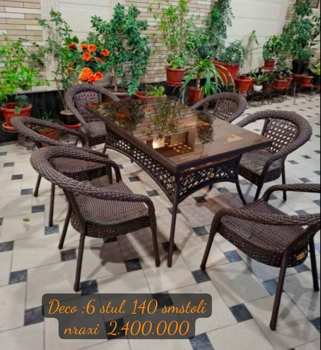 Ratan stol - stul va mahsulotlar