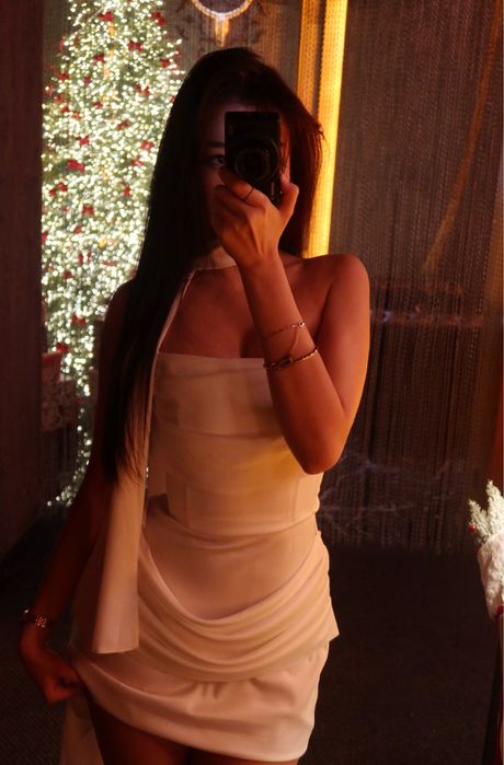 платье город Астана  белое платье