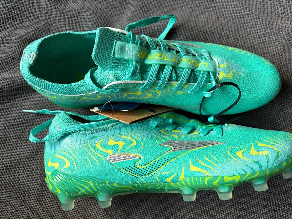 Ghete fotbal Joma Evolution Cup FG verde – noi