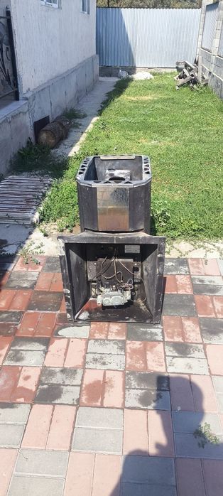 Банная печь на газу