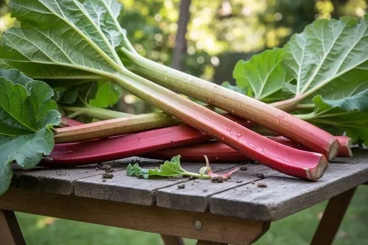 Продам ревень домашний,перец,баклажаны, зелёный лук, щавель.