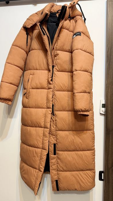 Geaca lunga de la Superdy ! palton pt iarna, munte ,etc