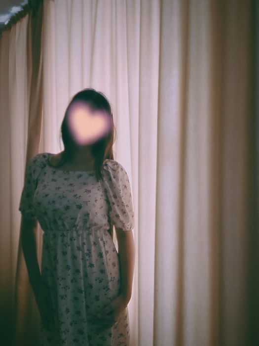 Платье летний ч цветочками