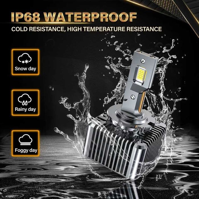 Set de 2 becuri conversie led Dseries D1S plug and play 35W, 10000lm