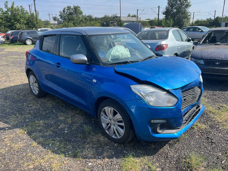 Dezmembrez Suzuki Swift 2017 albastru 1242cm benzina Euro6 cod K12C 66KW rulaj 79.000km