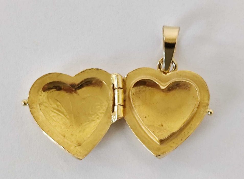 Medalion - Inima aur 22K , 4.52 gr. Vanzare in locatie (AG35 B 34584) Garantie 2ani!