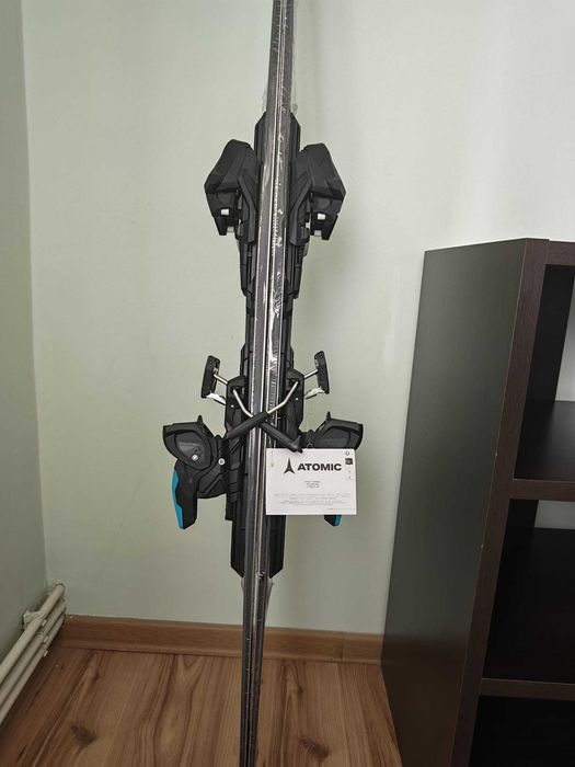 Schiuri Atomic Redster X7 Revoshock C + legături MI12 GW black/teal, NOI,  marimi 161 si 168 cm