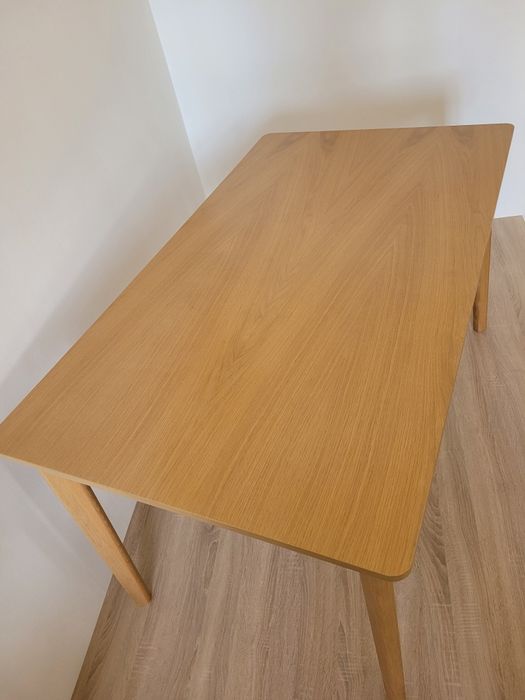 Стол обеденный натуральный шпон