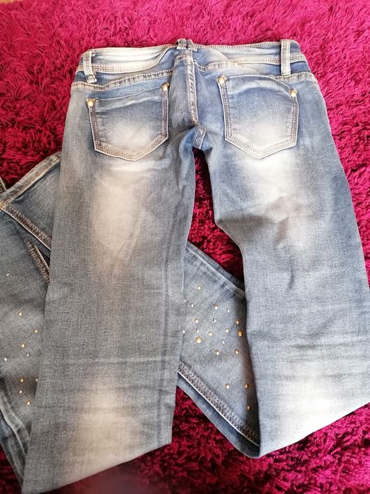 Blugi damă cu talie joasă mărime Xs