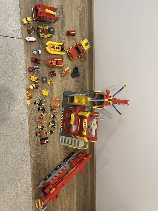 Set Jucarii fireman Sam , pompierul Sam