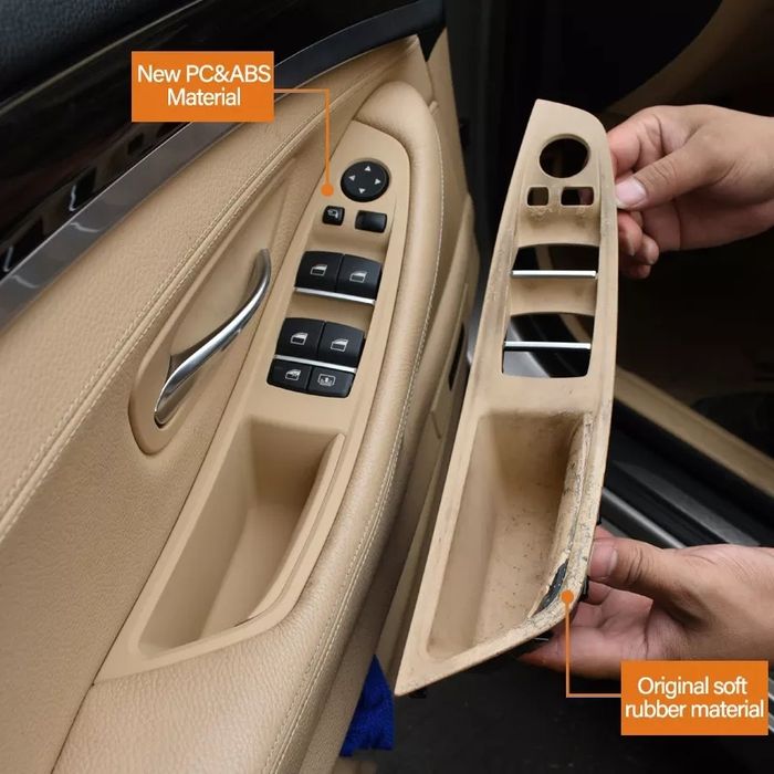 Maner usa interior sofer sau pasager neagru BMW Seria 5 F10, F11 -noi