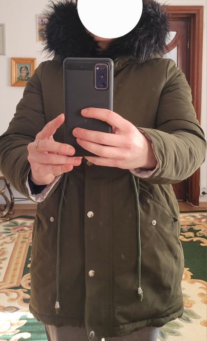 Geaca femei cu doua părți