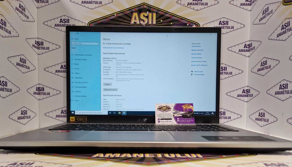 Asii Amanetului-Laptop Acer Aspire Go 15 / Model N22C6 / AMD RYZEN 5 5625U 512GB / 16GB RAM
