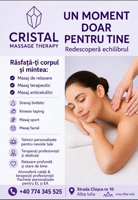 Cristal Massage  therapy