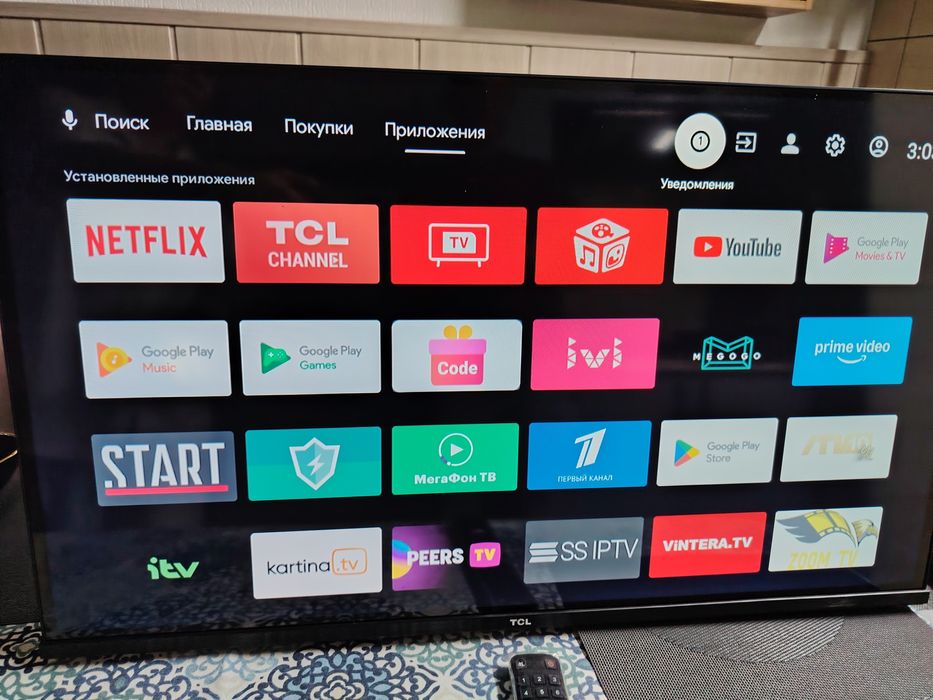 Телевизор TCL андроид. Размер 32