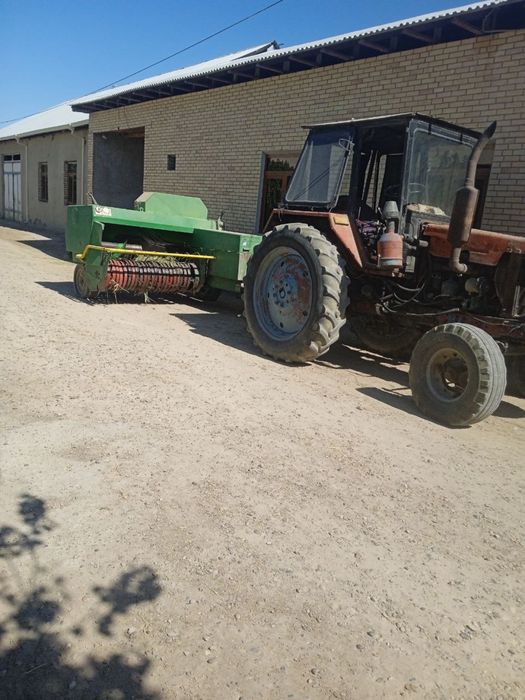 прес подборщик ва трактор