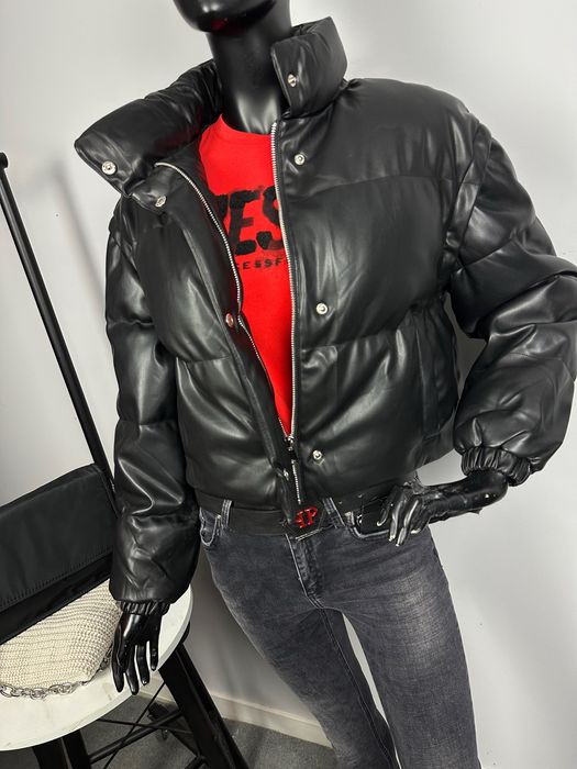 Зимно кожено яке  2 в 1  грейка