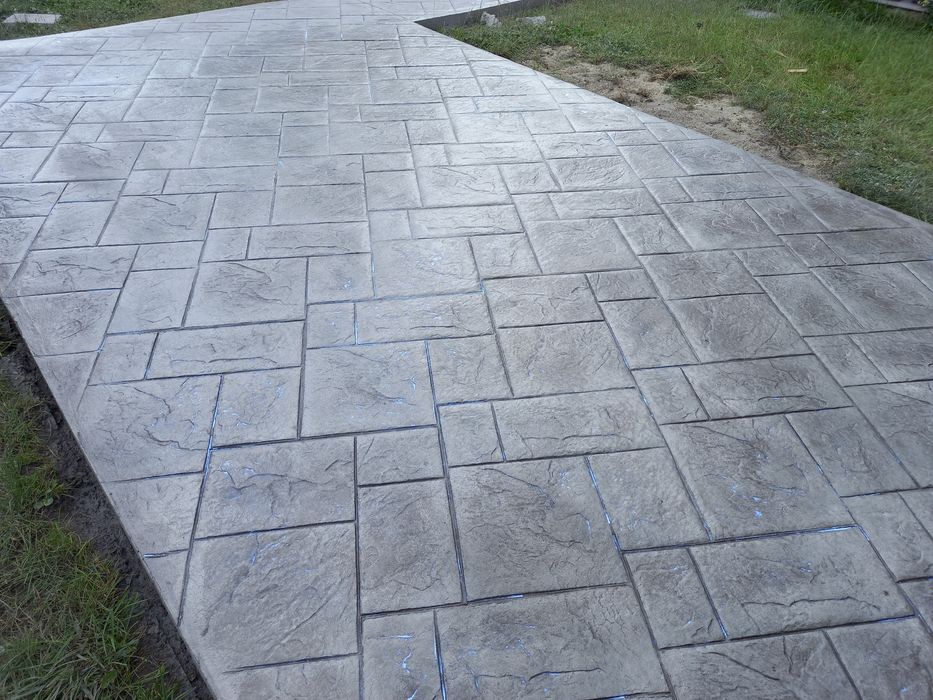 Beton amprentat!