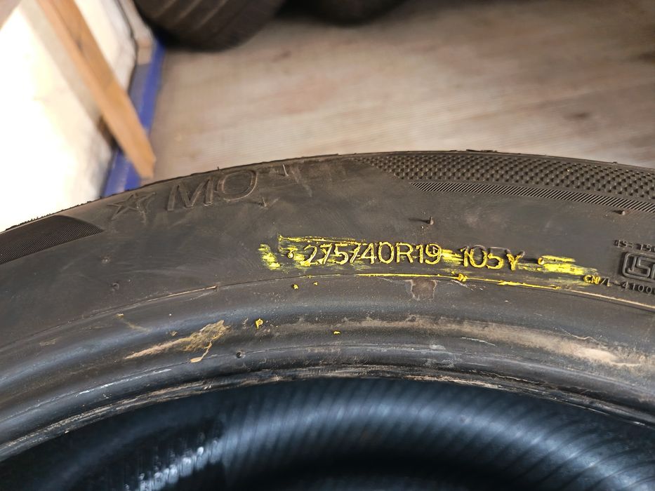 Anvelope vara 275 40 19 hankook 2024 5.3mm