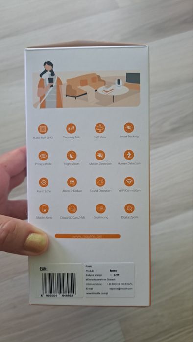 Чисто нова камера за наблюдение Wireless IMOU Ranger 2 IPC-A42P-L, 4MP