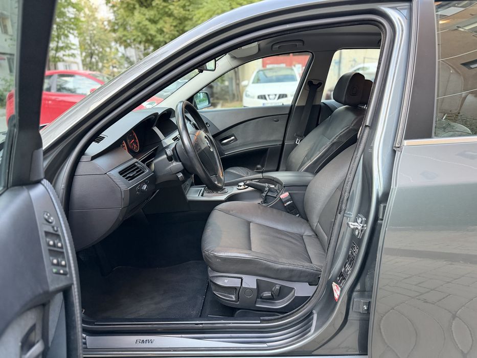 Bmw Seria 5 e60 525d M57 Automat Recent Adus Din Germania Pe Roti Piele Bi Xenon Navi Mare