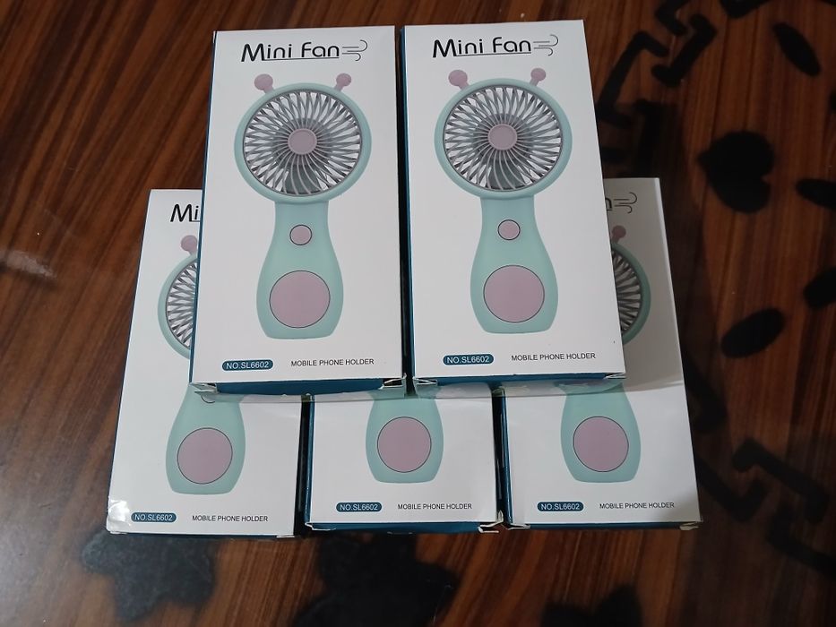 Mini qo‘l ventilyatori (USB orqali quvvatlanadi) – ixcham va qulay