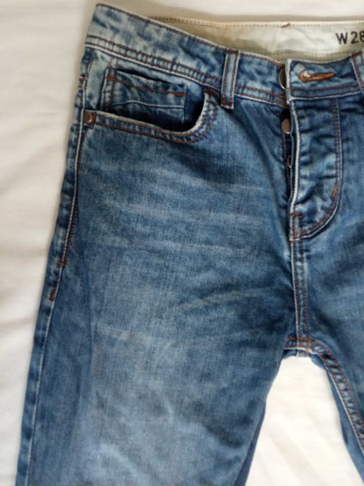 Джинсы мужские синие