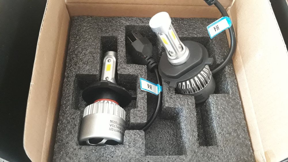 16 000 lm! Лед (LED) крушки за фарове H1, H4, H7, HB1, Н1, Н4, Н7, НВ1