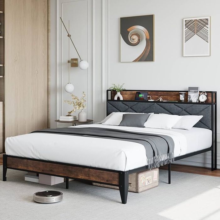 Двуспальная кровать Loft krovat темир крават metal kalavat Лофт