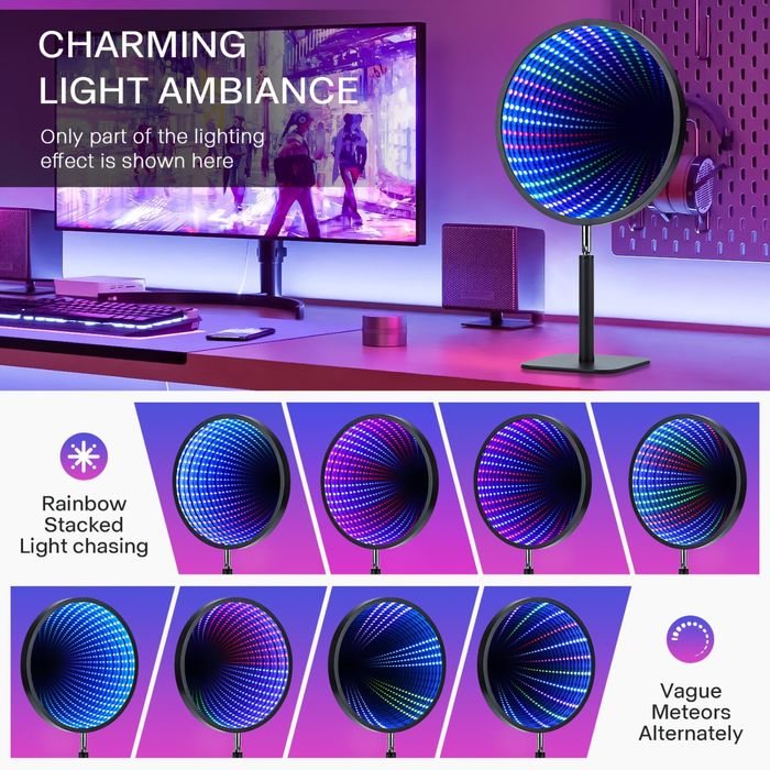 Oglindă magică cu iluminare LED