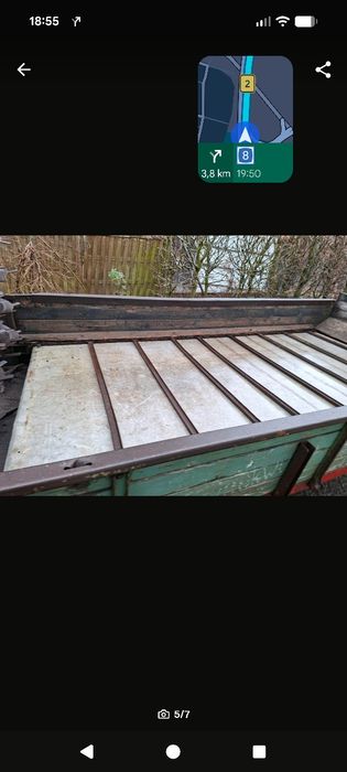 Vând remorca gunoi 4 t