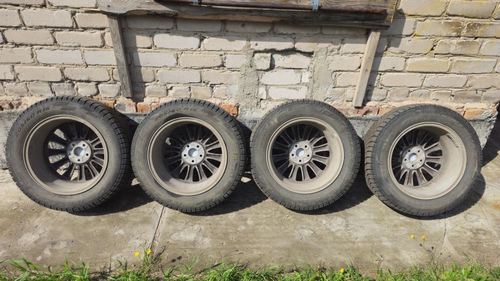 Диски subaru R16 + резина зима 2024г.в.