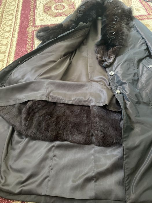 Пальто с мехом