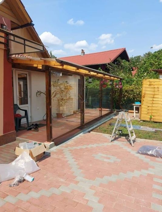 Folie terasa/ terase și foisoare, Cristal premium transparenta