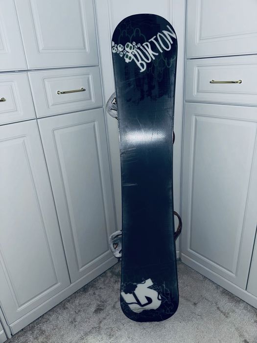 Placa Burton marimea 159 cm + legaturi Burton