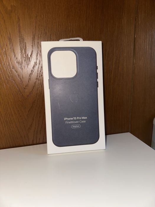Оригинальный чехол на Iphone 15 Pro Max, Fine Woven Case, Magsafe