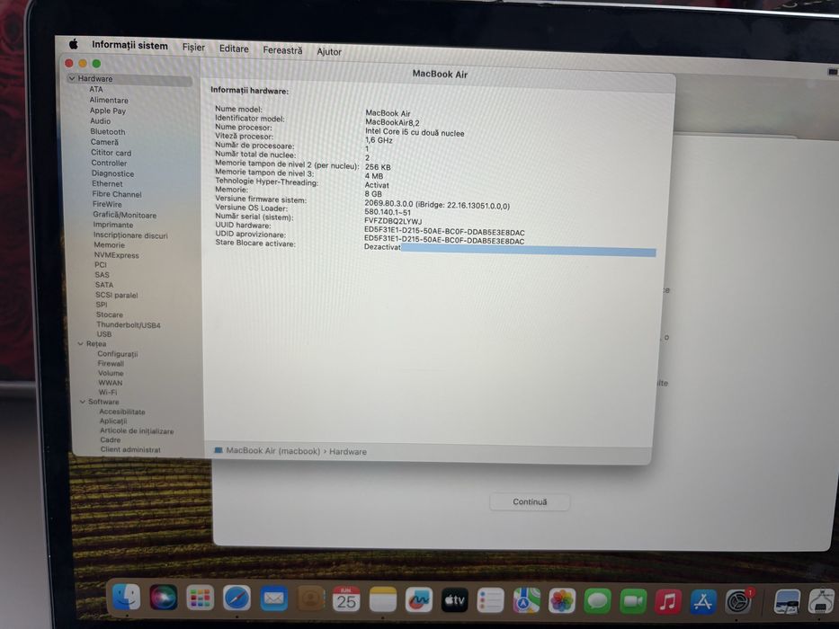 MacBook Air 13” 2018 – Intel i5