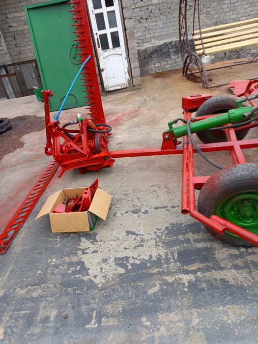 Косилка с граблями