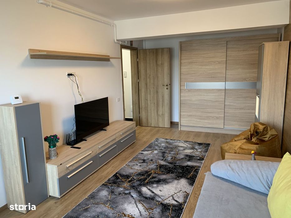 Garsoniera spatioasa de inchiriat, mobilata+utilata, metrou Berceni