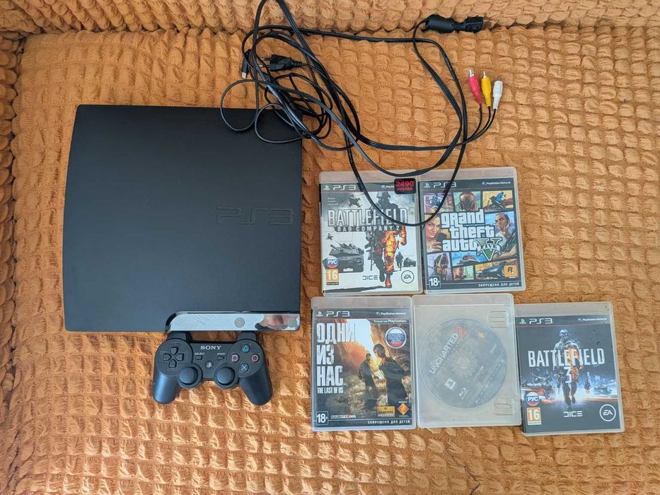 Продам PlayStation 3 с играми