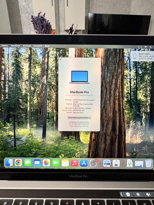 Vand Macbook Pro 2019 Touchbar