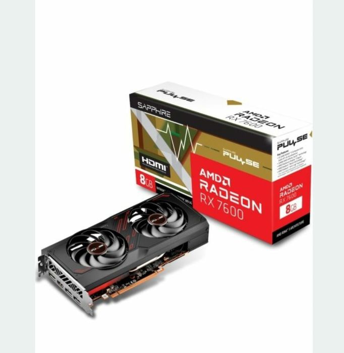 Placa video rx 7600/rx 480