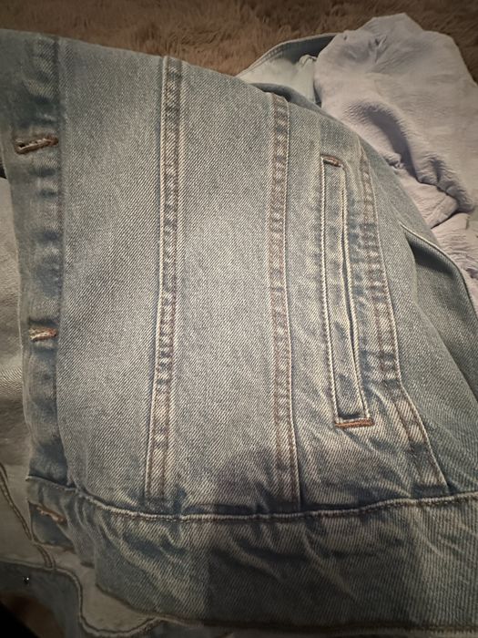 Geaca de blugi cu print