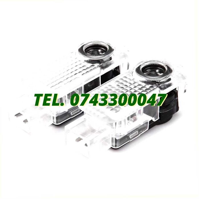 Set Proiectoare Logo Audi Lampi Led Portiera Usa Audi A3