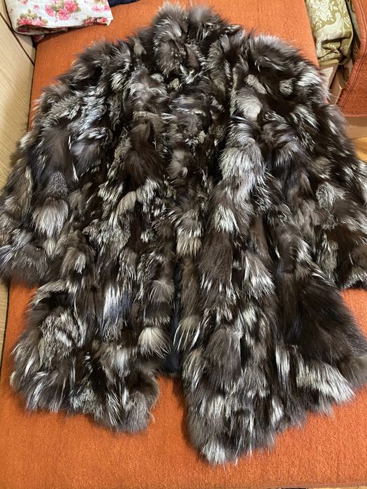 Палто естествен косъм от Лисица