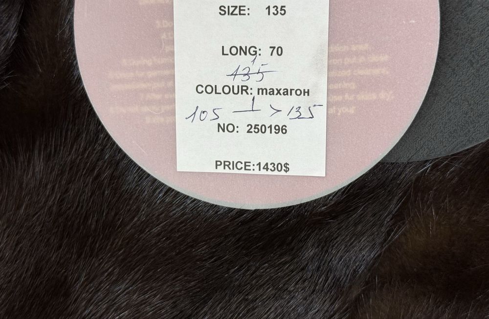 Шуба норковая.  Шубы