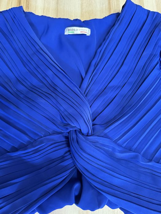 Кроп топ блуза с широки ръкави