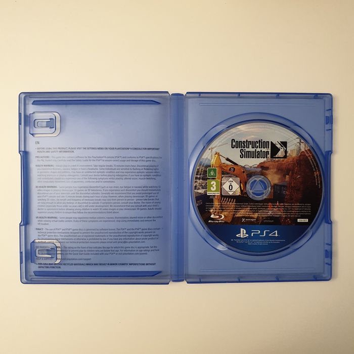 Construction Simulator PS4/Playstation 4