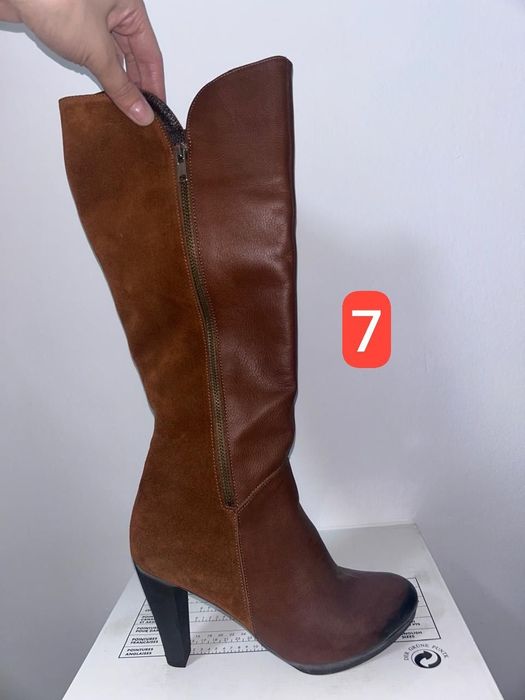 Новые Сапоги натуральная замша