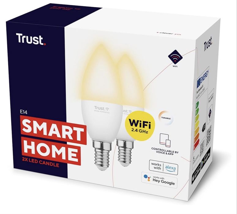 Bec inteligent Trust WIFI E14